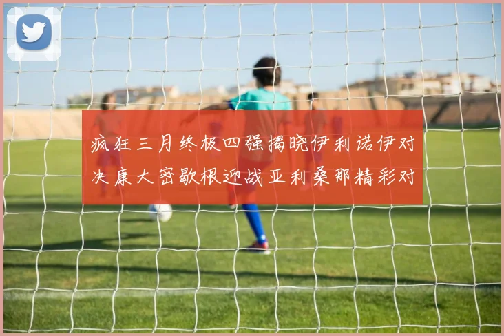 疯狂三月终极四强揭晓伊利诺伊对决康大密歇根迎战亚利桑那精彩对决即将上演