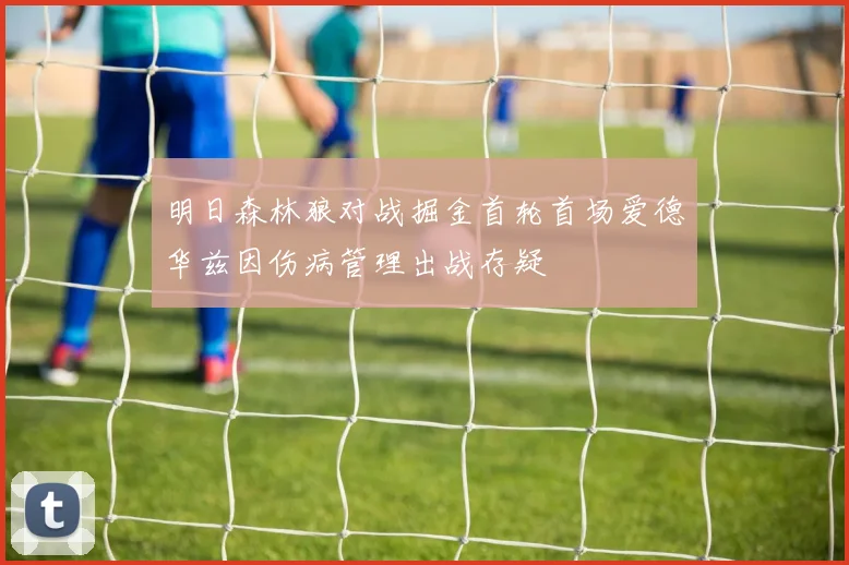 明日森林狼对战掘金首轮首场爱德华兹因伤病管理出战存疑